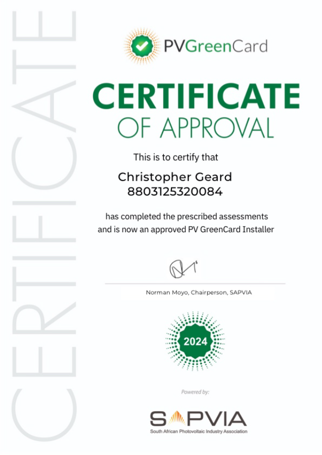 Green Card Certification